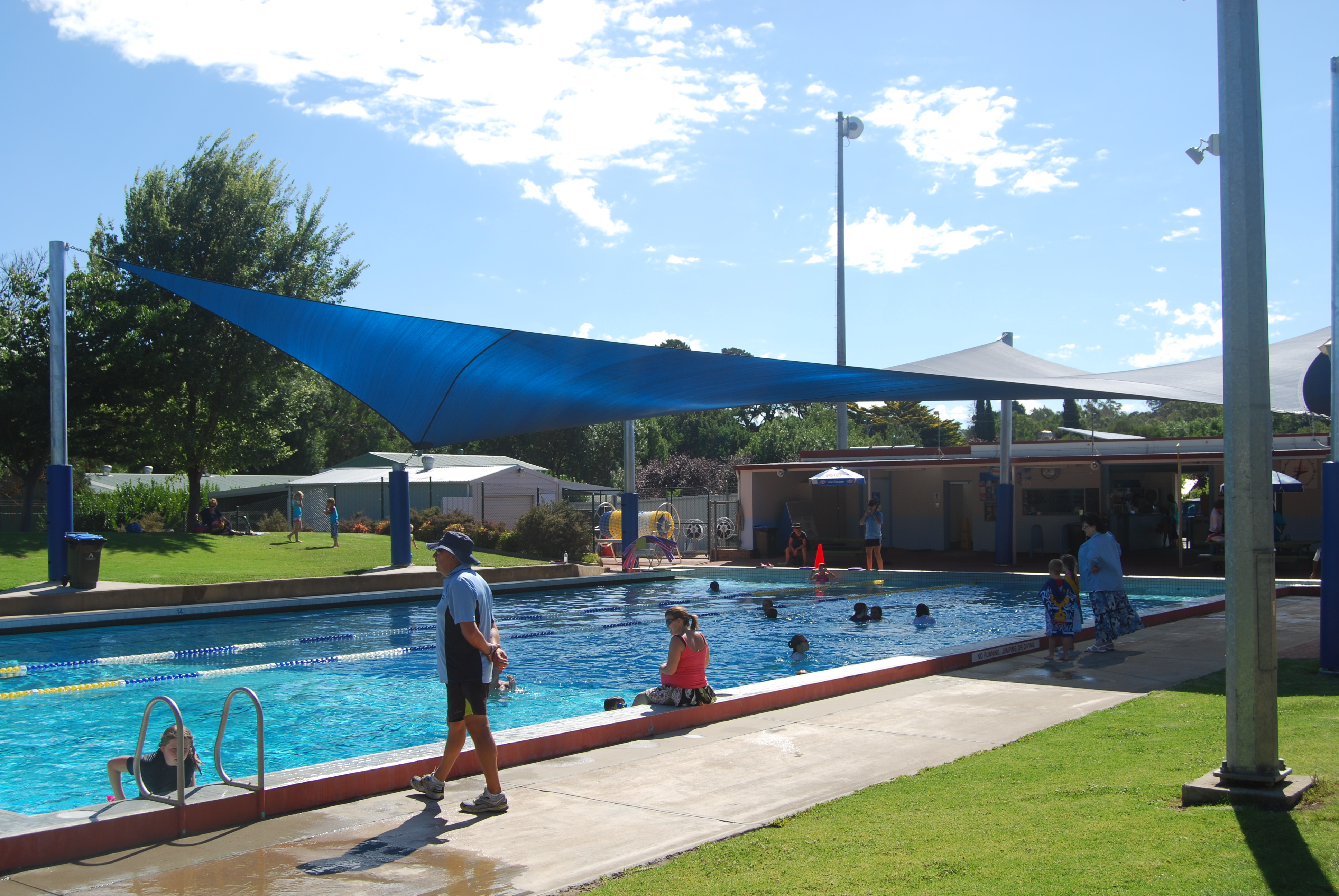 New Pool shade Installed January 2012